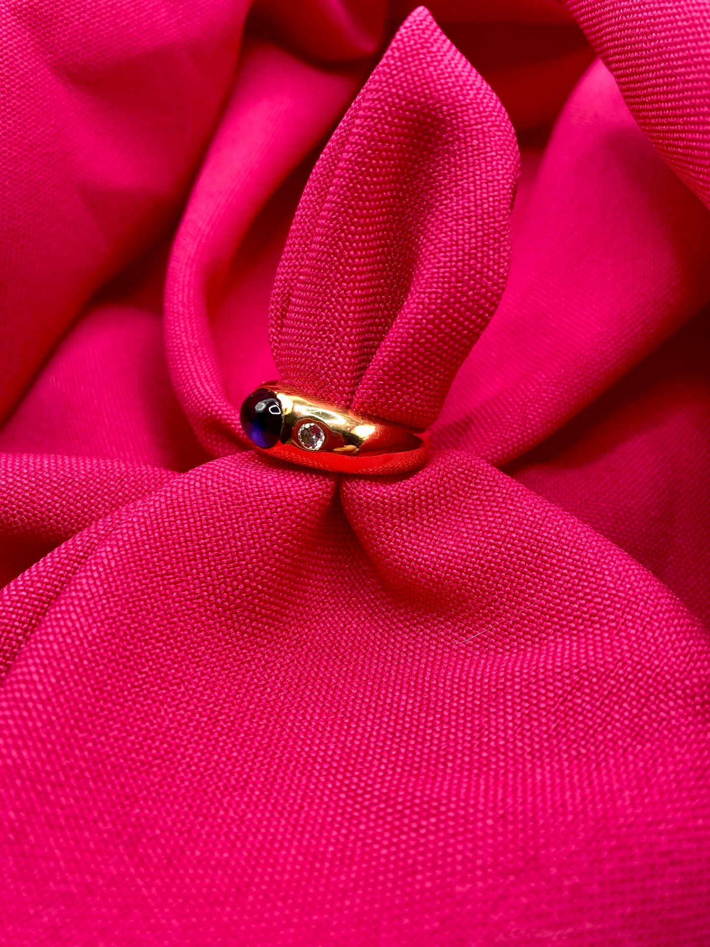 Blue band ring