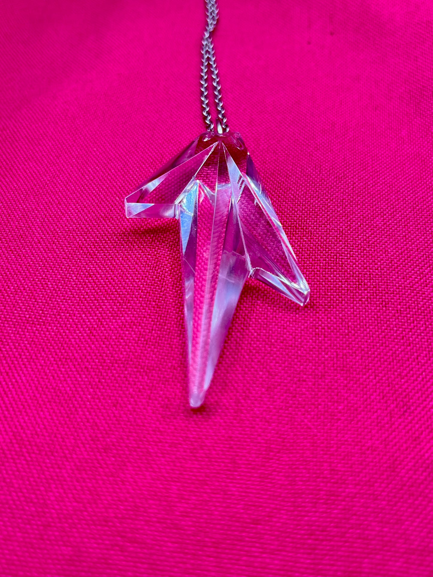Thierry Mugler crystal necklace