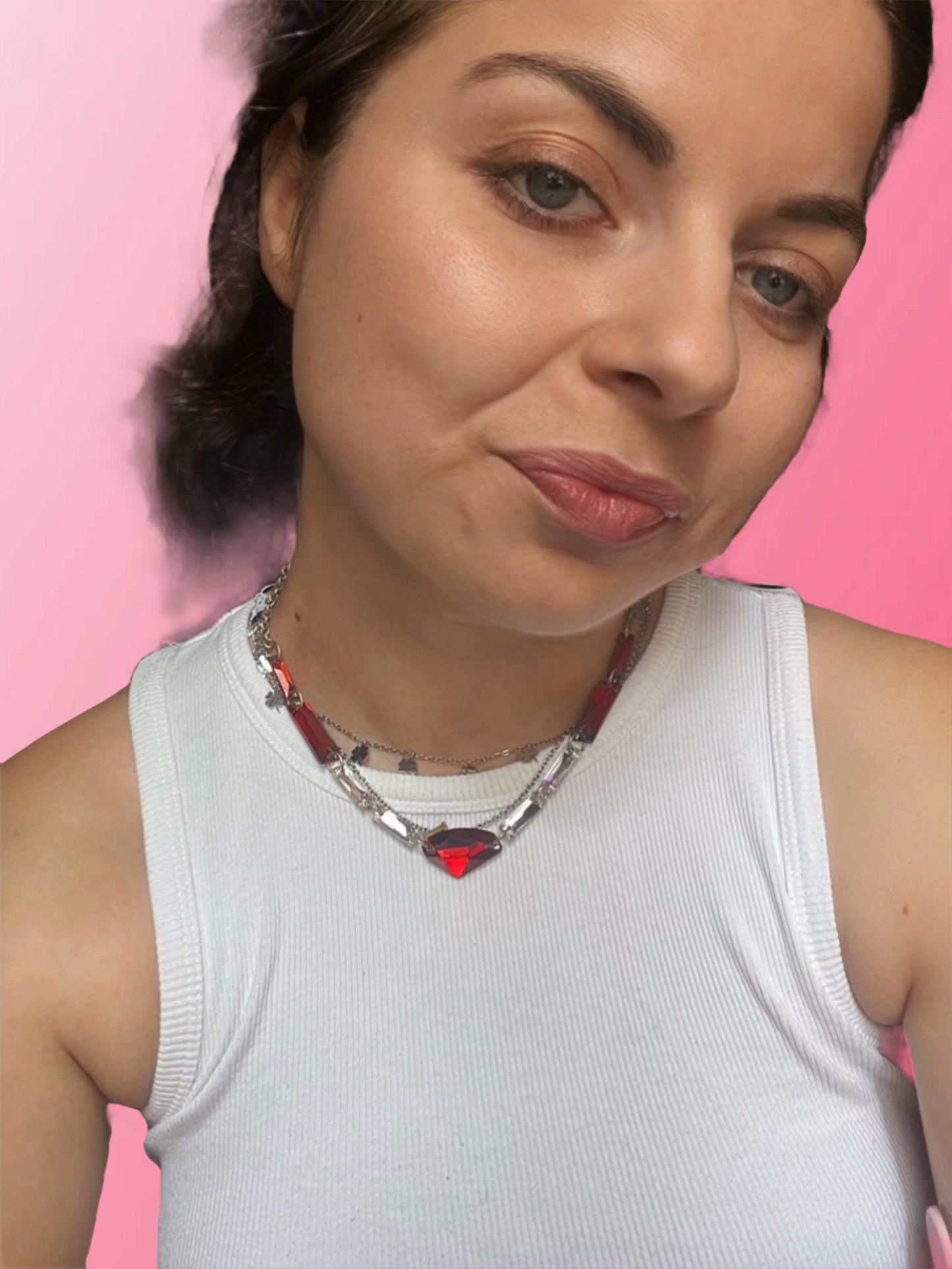Crystals necklace