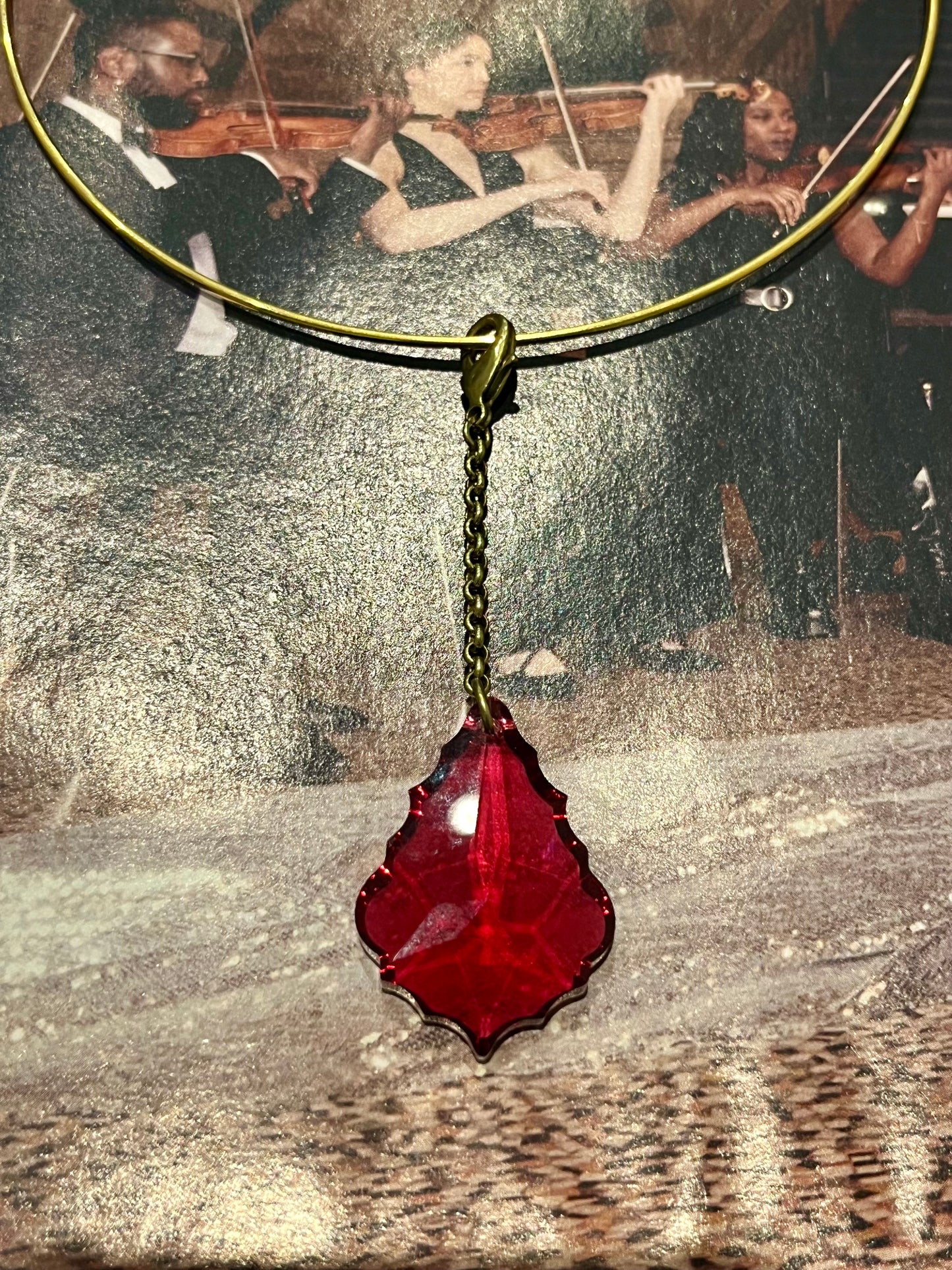 Swarovski crystal chocker