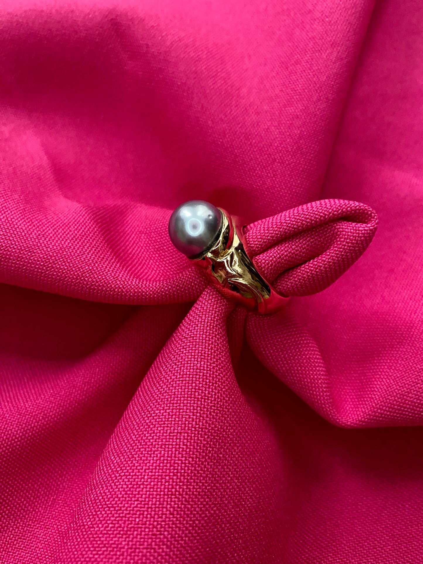 Tahiti pearl ring