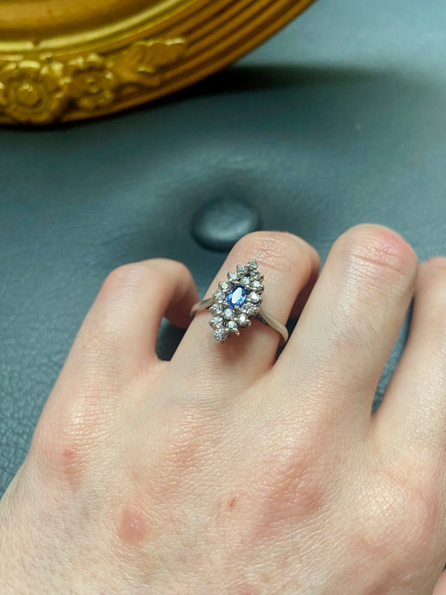 50’s marquise ring