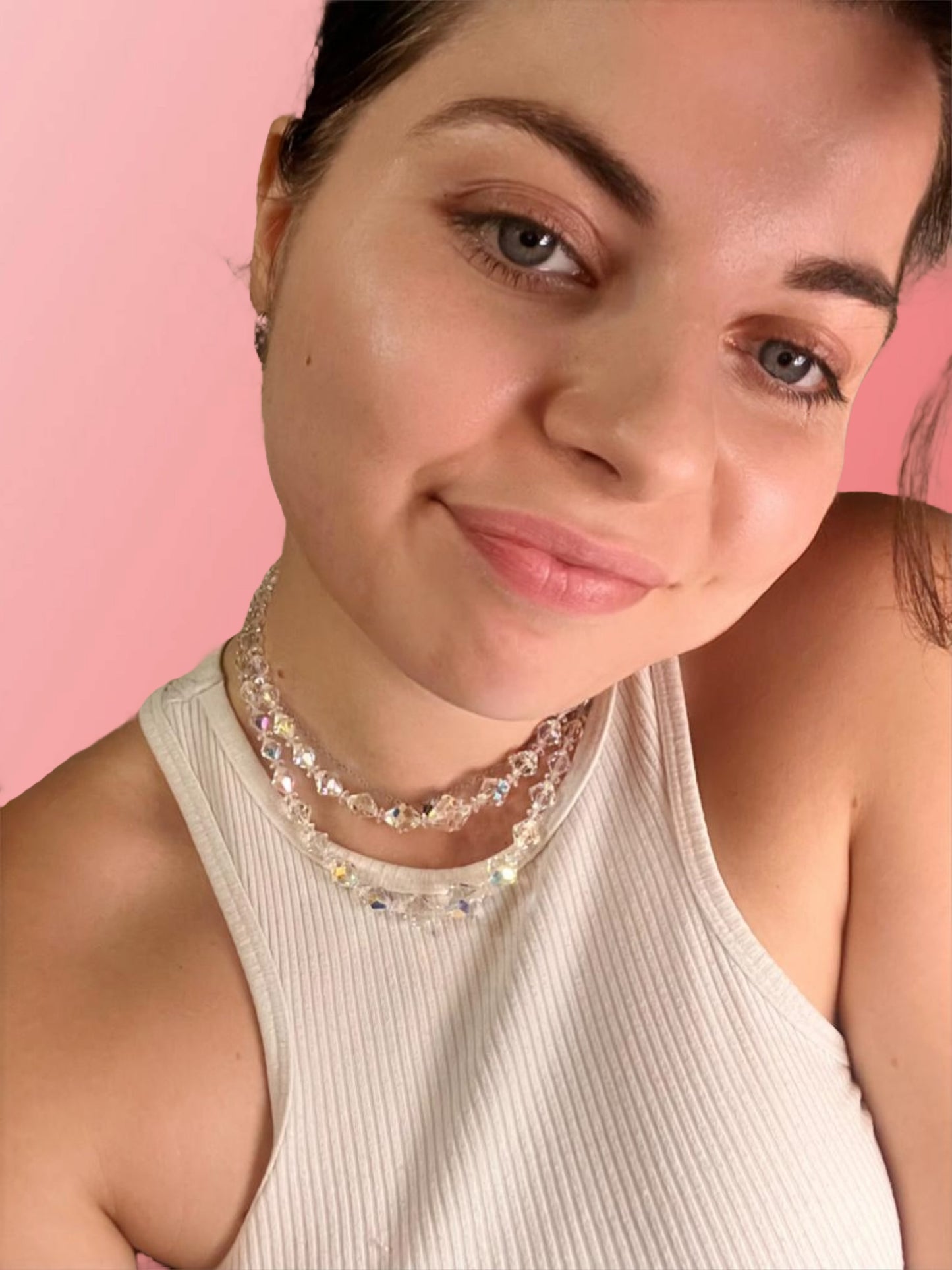 50’s Austrian crystals necklace