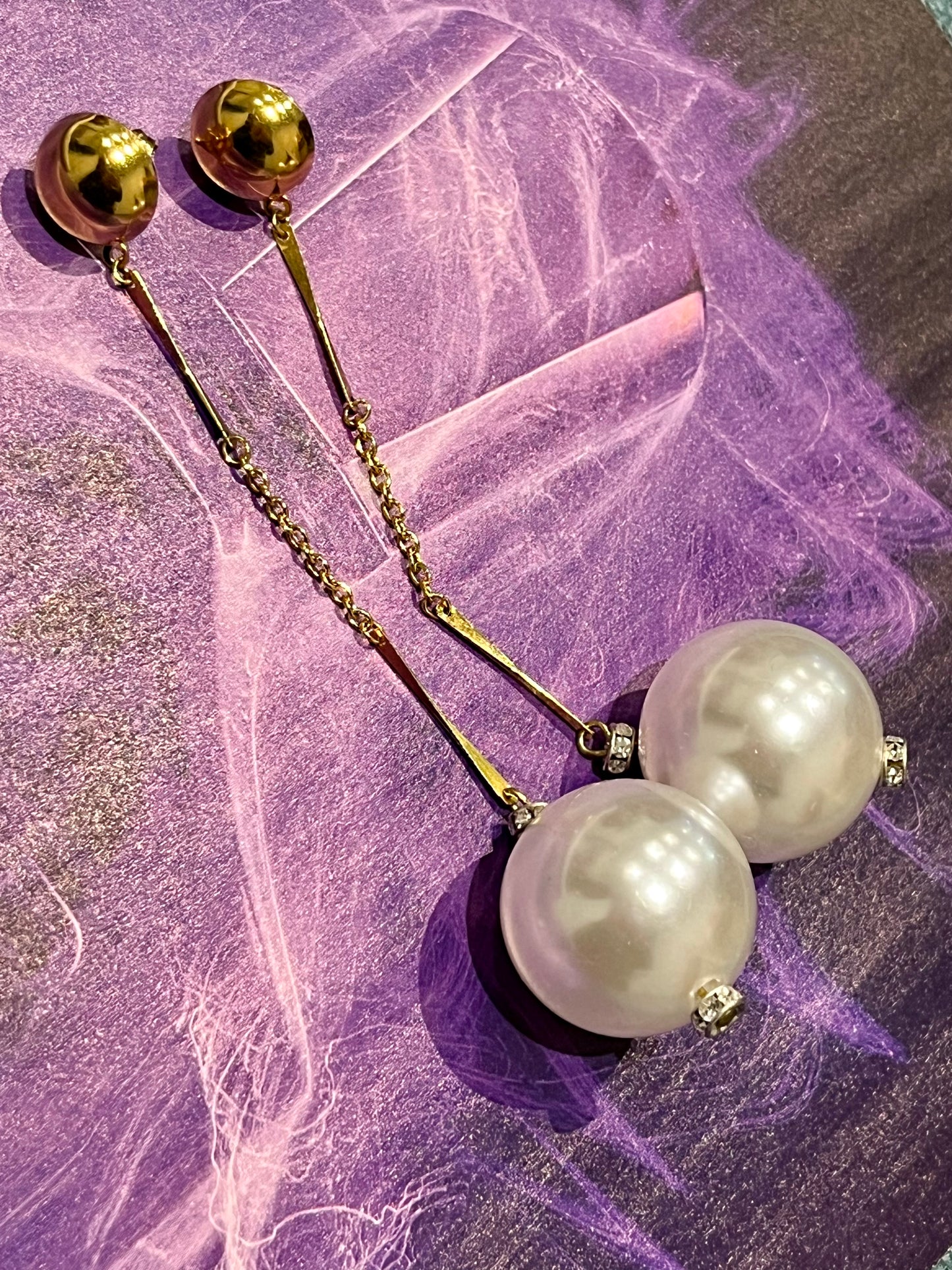 80s long earrings
