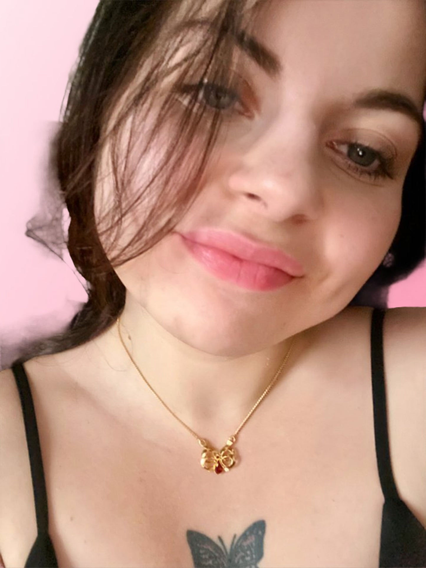 Gold bow