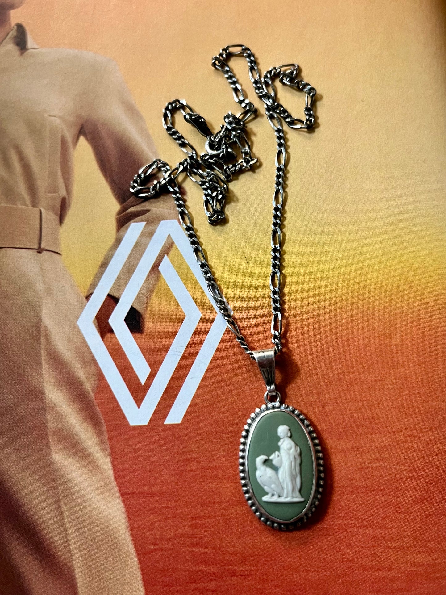 Wedgwood cameo necklace