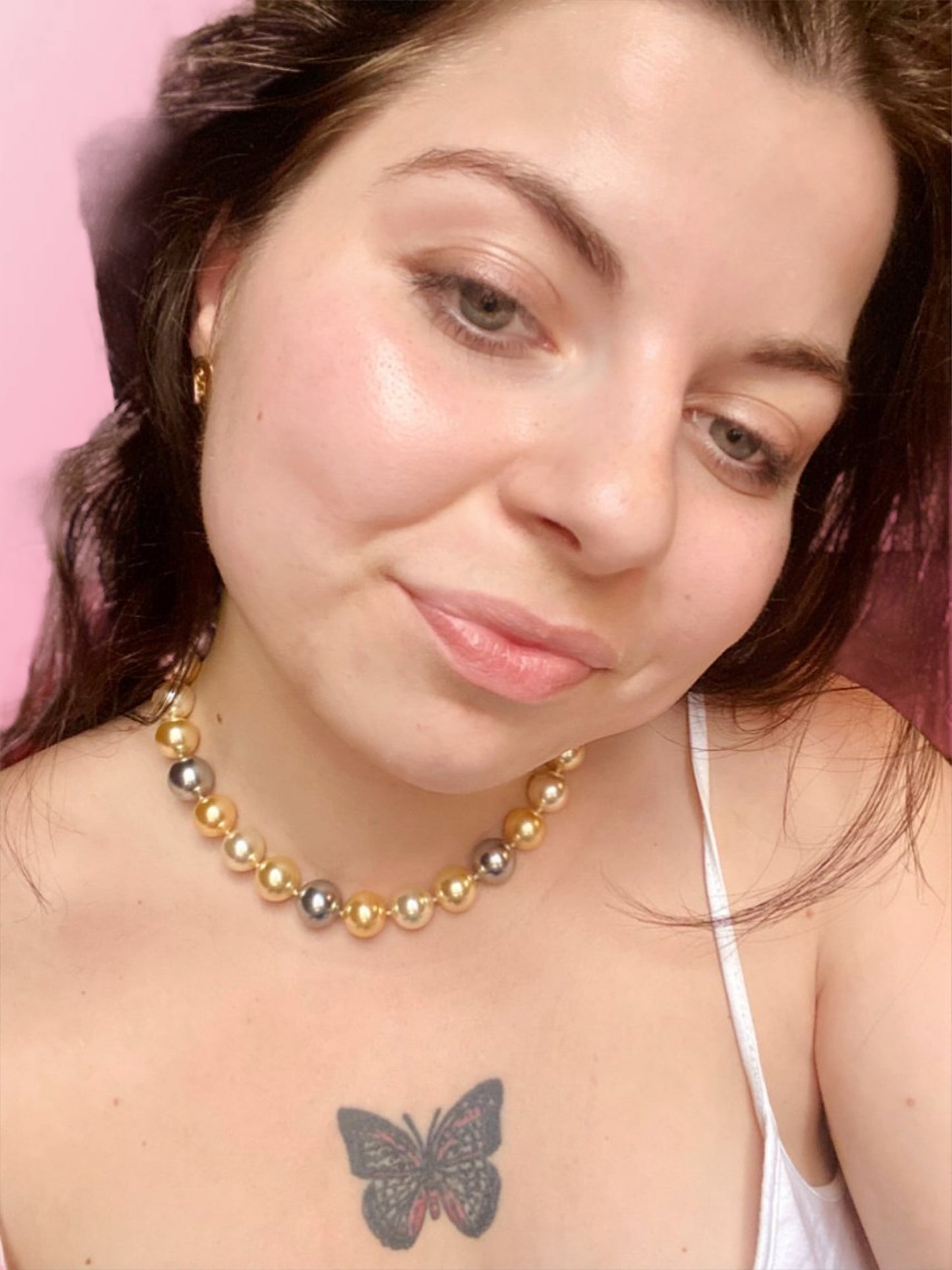 Vintage pearl chocker