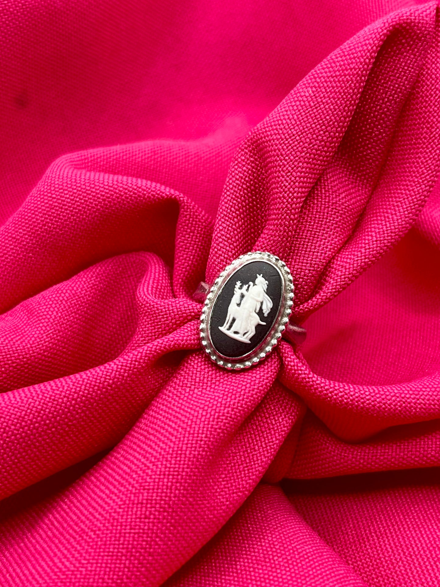 Wedgwood Artemis cameo ring