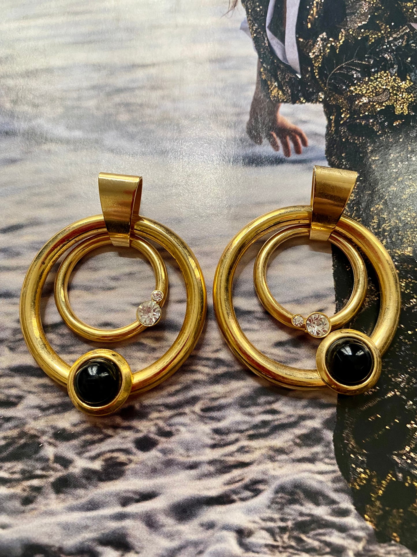 Boucles d’oreilles ronds