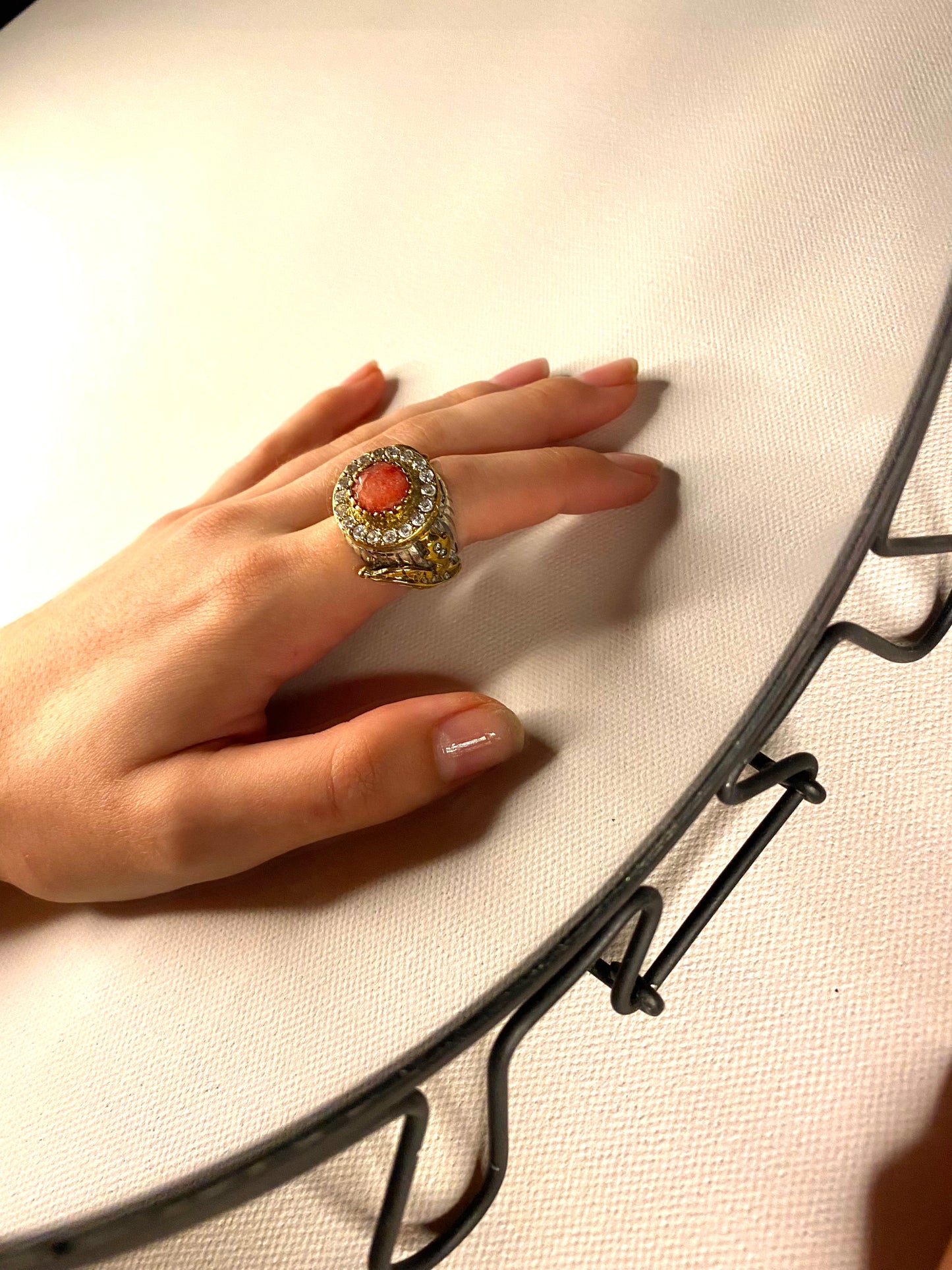 Huge signet ring