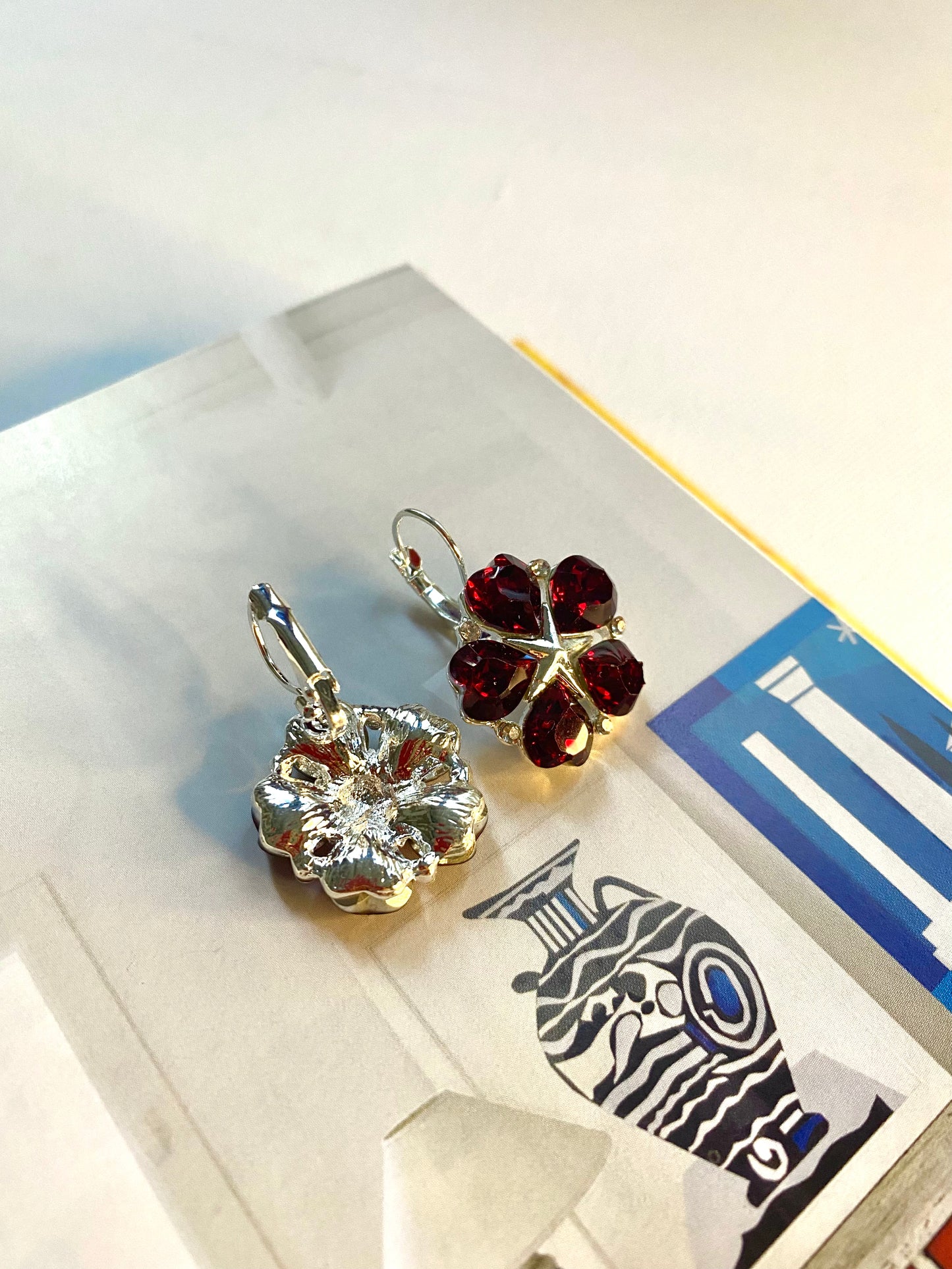 Boucles d’oreilles trèfles
