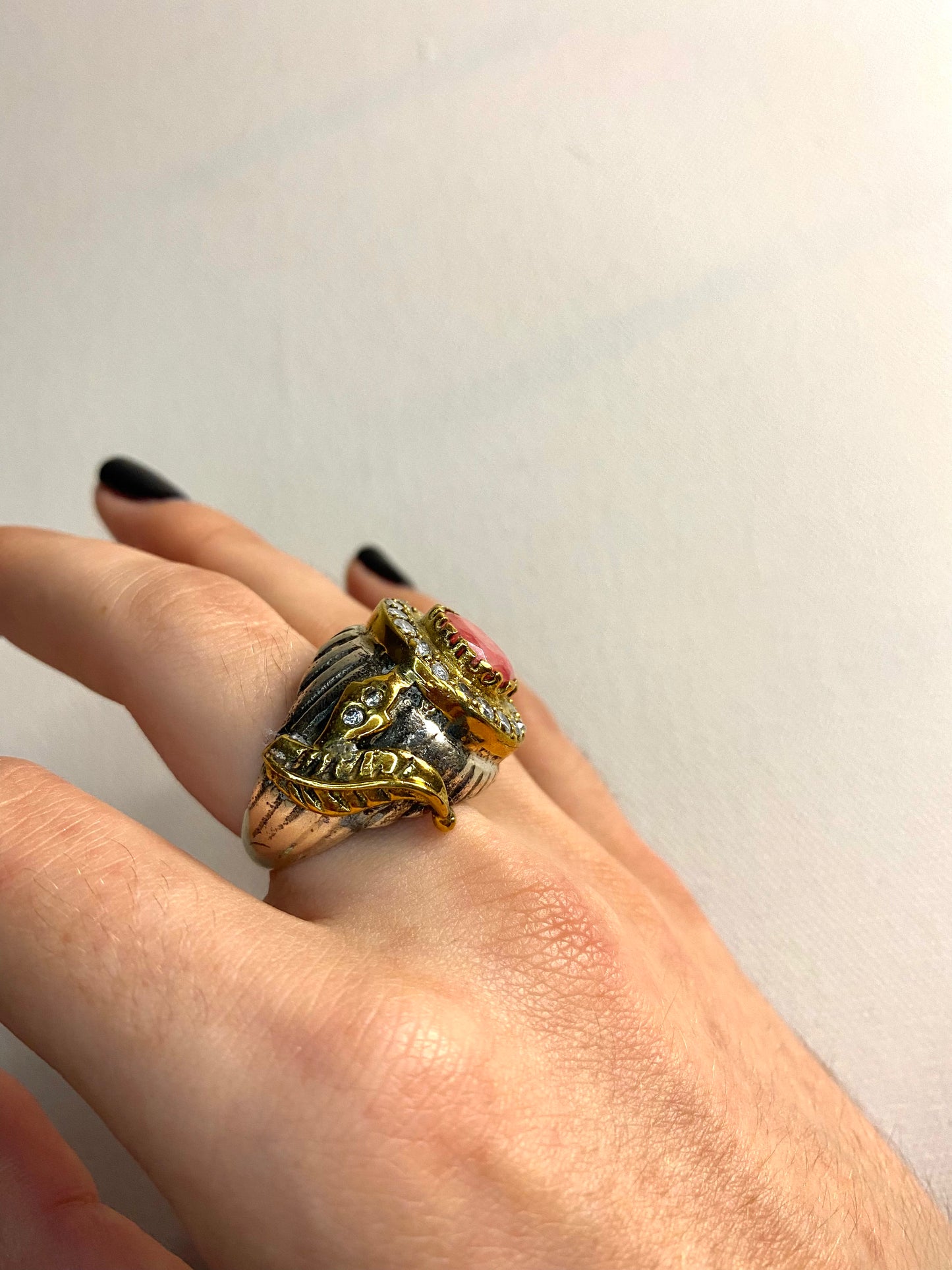 Huge signet ring