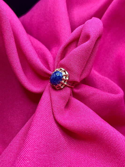 Solitaire dome ring