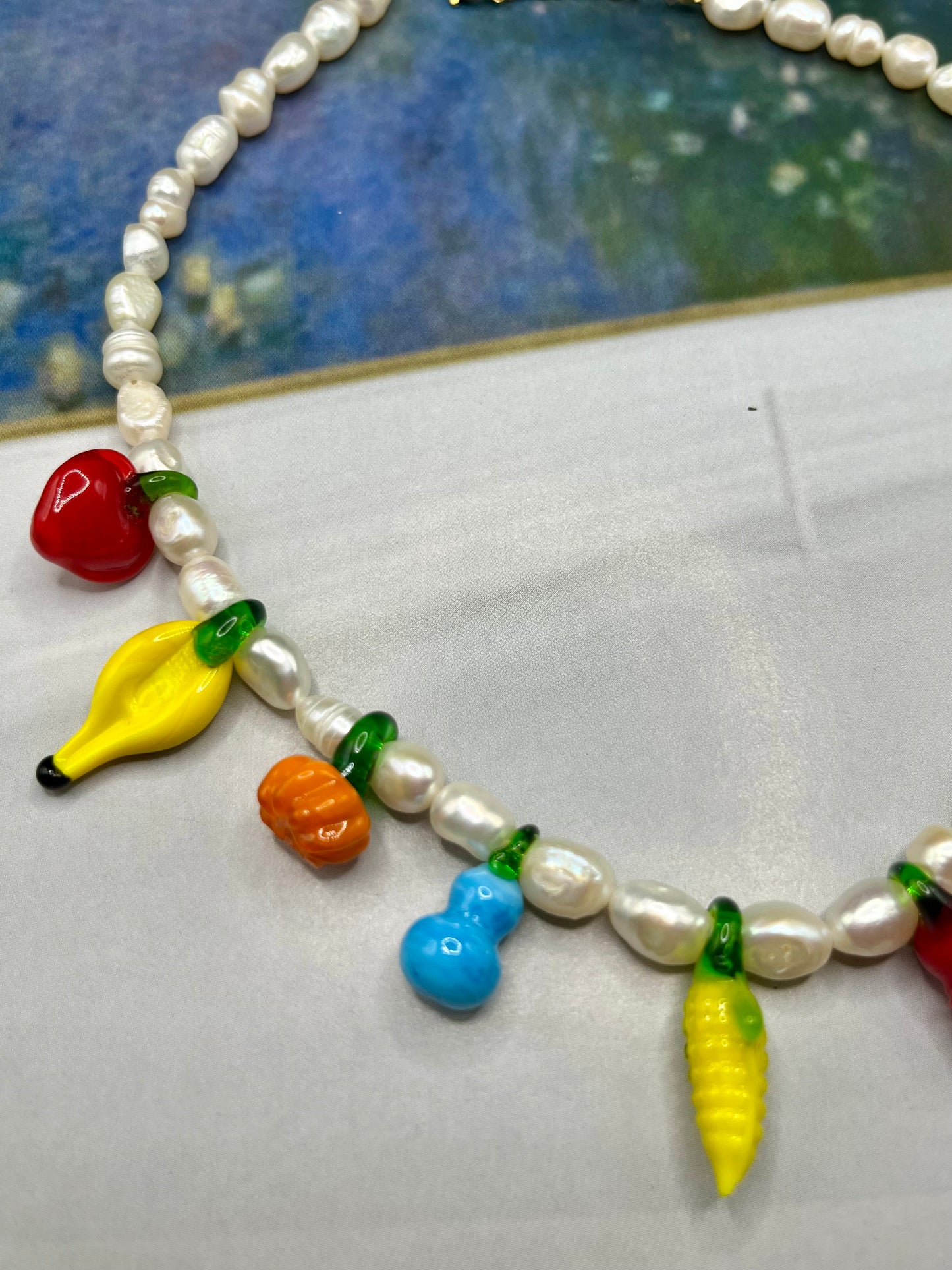 Tutti-frutti necklace