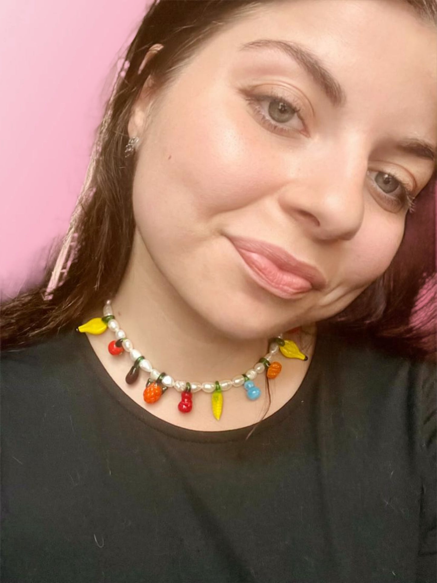 Tutti-frutti necklace