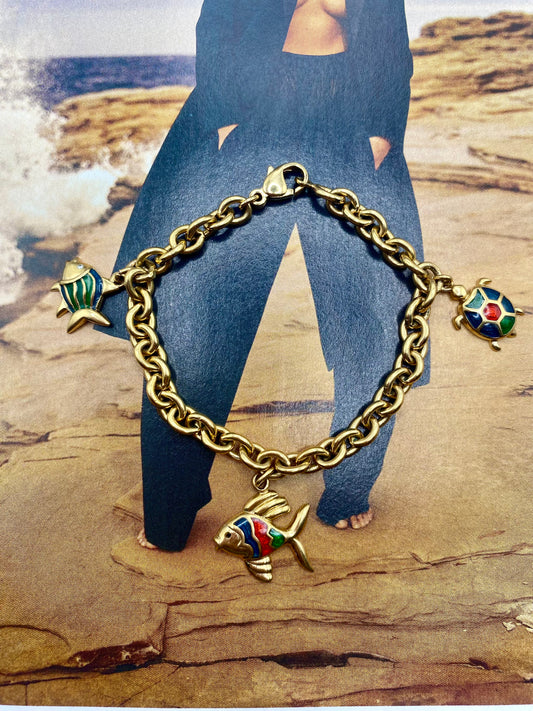 Sea animals bracelet