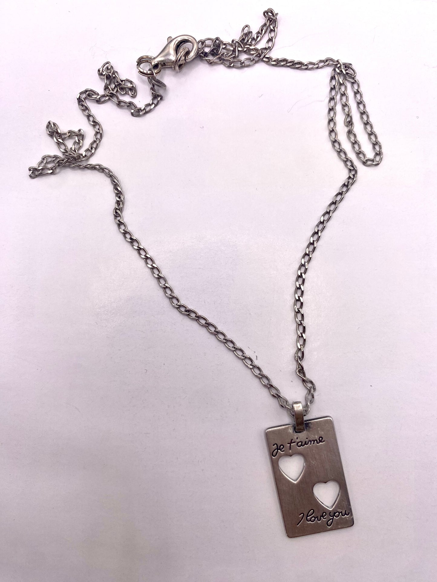 Je t’aime necklace