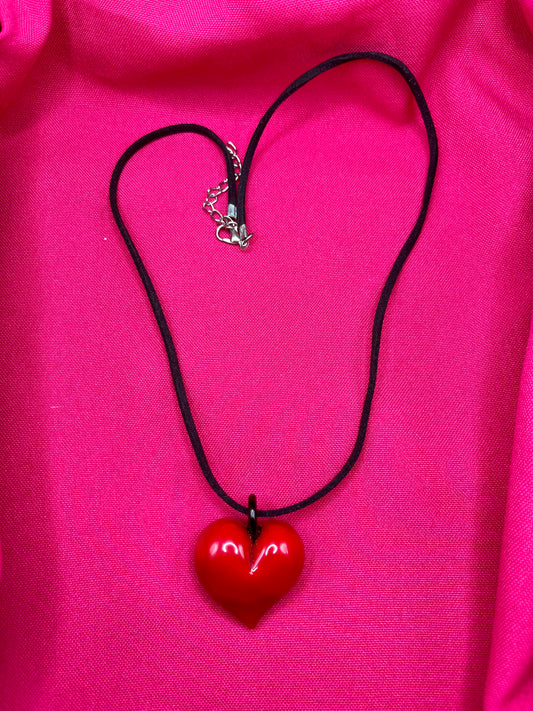 Murano glass heart