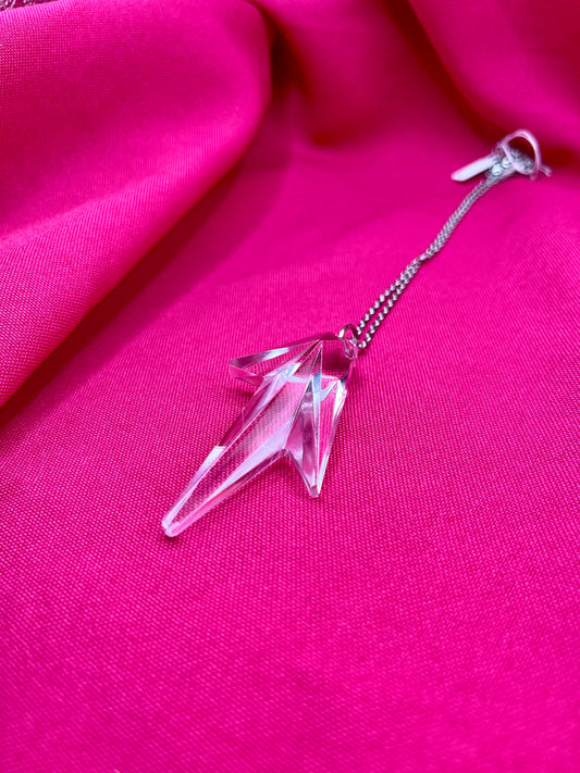 Thierry Mugler crystal necklace