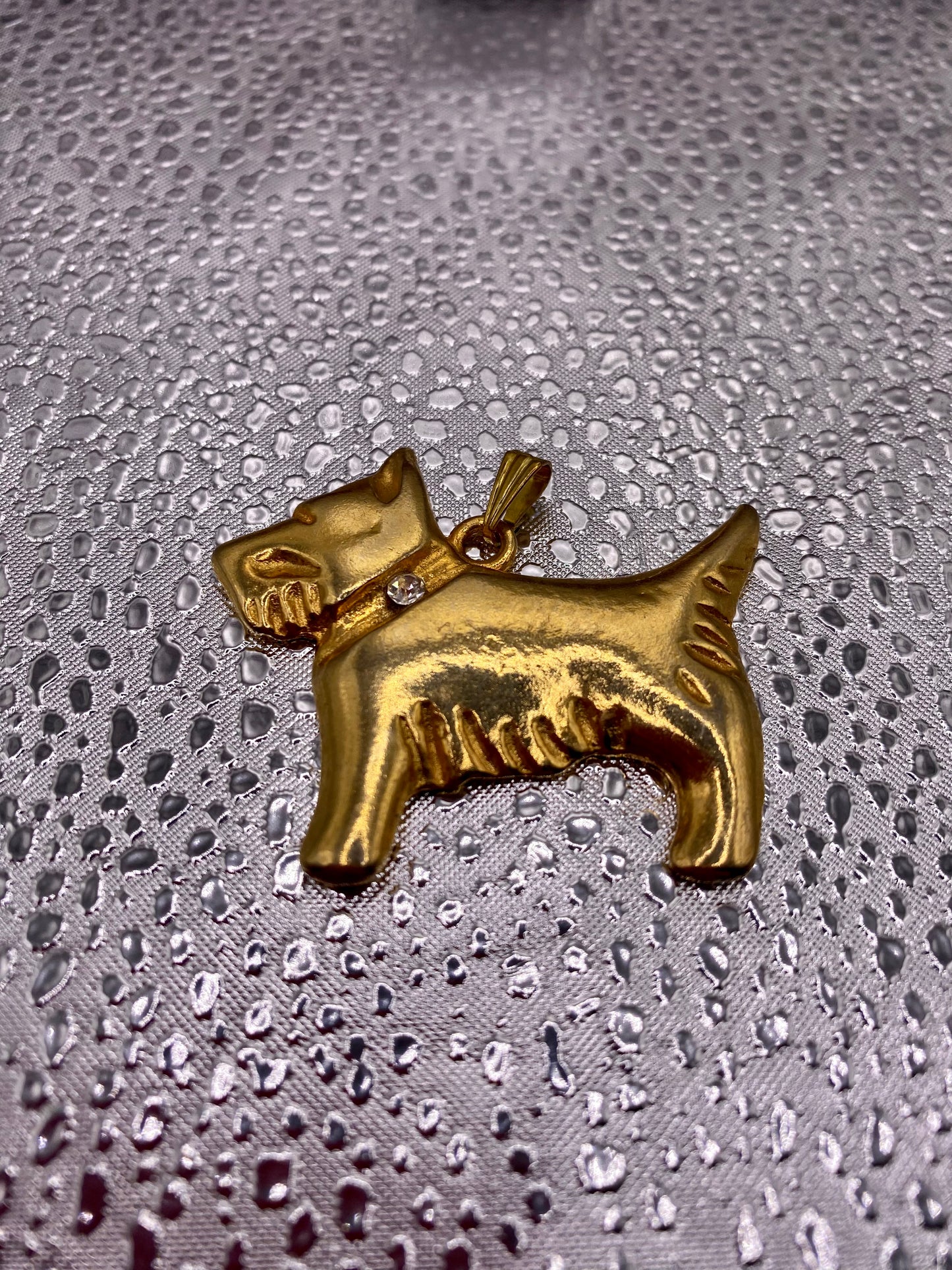 Fancy dog pendant