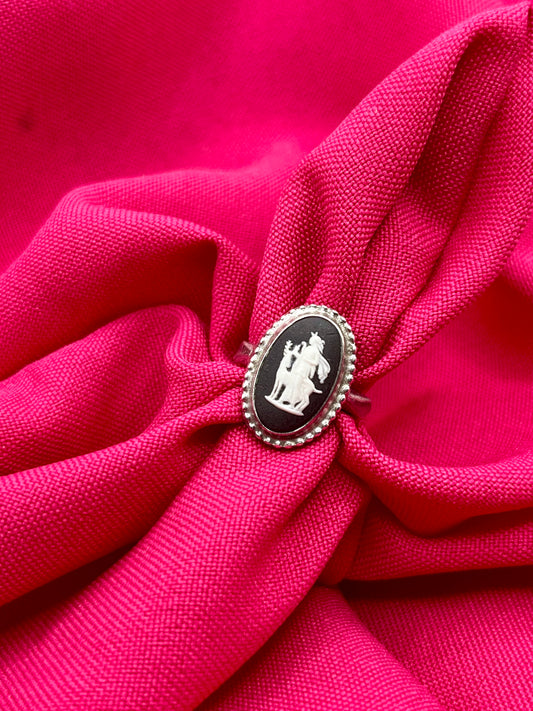 Wedgwood Artemis cameo ring