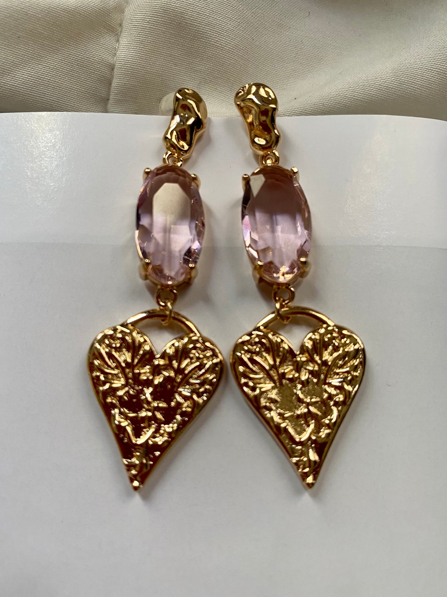 Boucles d’oreilles coeurs