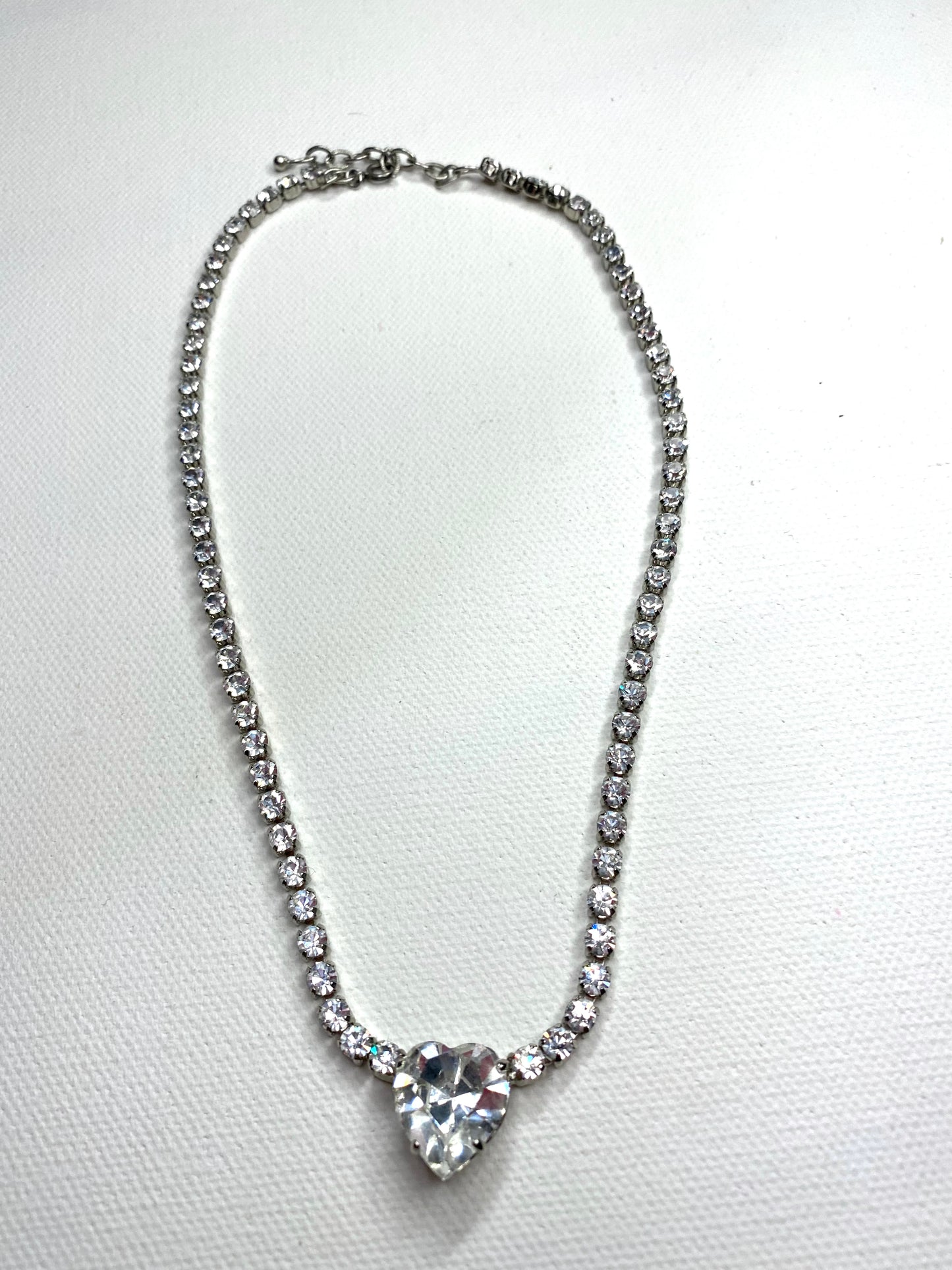 Collier cœur en cristaux Swarovski